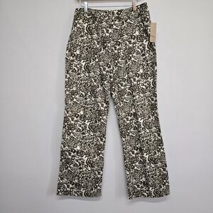 i.e. relaxed Paisley Floral Pants Womens Size 8 Boho Cottagecore Trousers